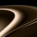 abstract golden light wave flowing curves minimal dark background luxury gradient wallpaper