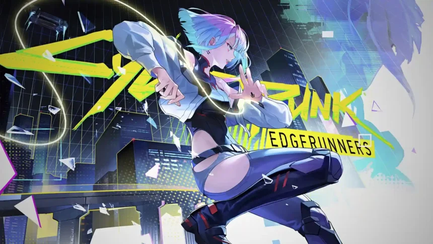Lucy x Wuthering Waves Cyberpunk Edgerunners anime crossover UHD wallpaper